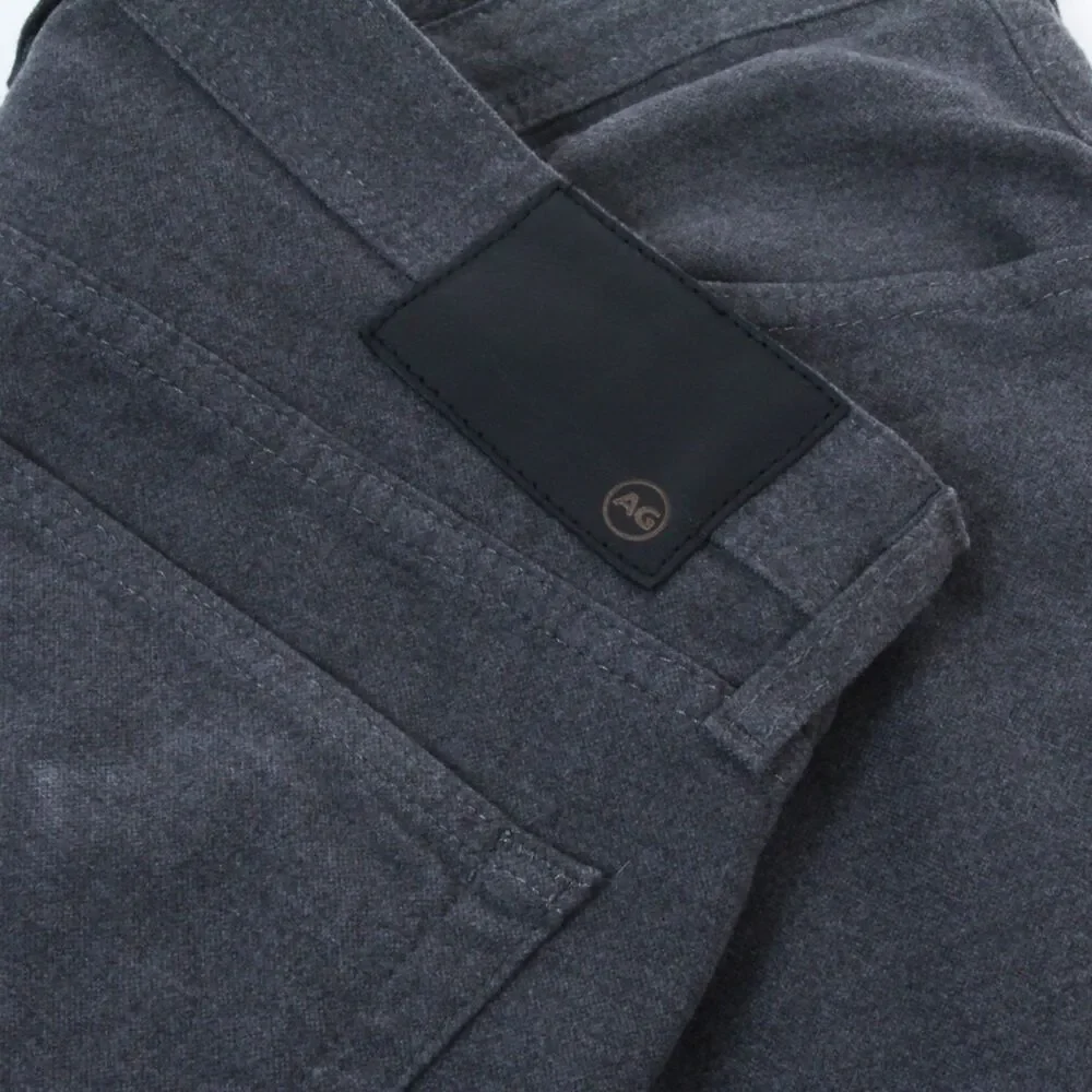 Adriano Goldschmied Mens Graduate Tailored Fit Charcoal Gray Chinos/Pants, 34W - Picture 4 of 8